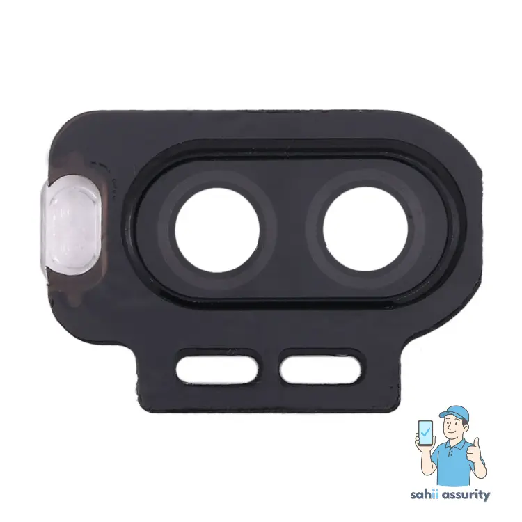 Camera Lens Glass with Frame for OnePlus 6T A6013 Grey
